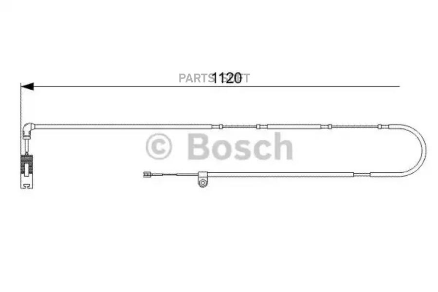 

BOSCH Датчик износа колодок BOSCH 1987473010