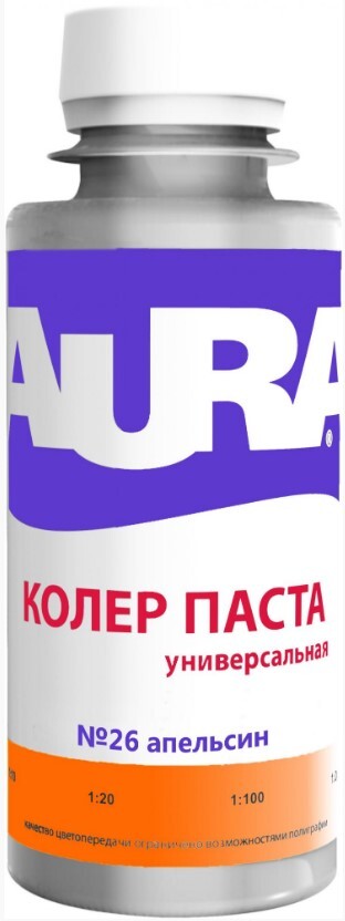 Колер AURA №26 апельсин (100мл)