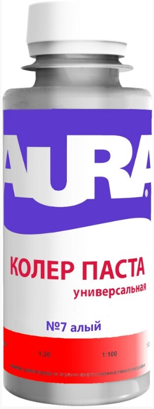 Колер AURA 7 алый 100мл 239₽