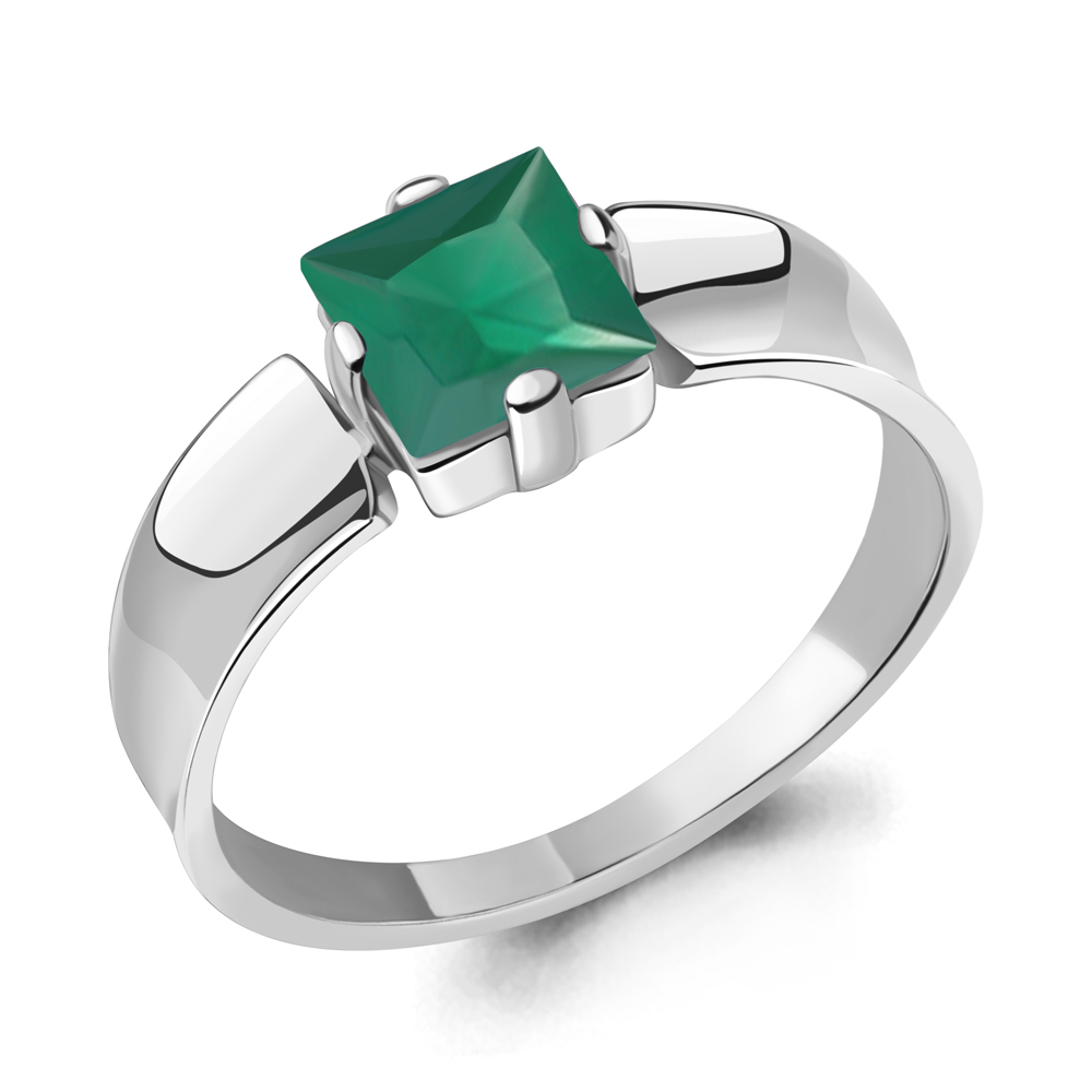 

Кольцо из серебра с агатом Aquamarine Aquamarine 6965309_925_р р. 19, 6965309_925_р