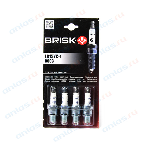 

Свеча Зажигания Компл. 4шт Ваз 2108-09 Инжектор Super-R Brisk Lr15yc-1-J BRISK LR15YC1J