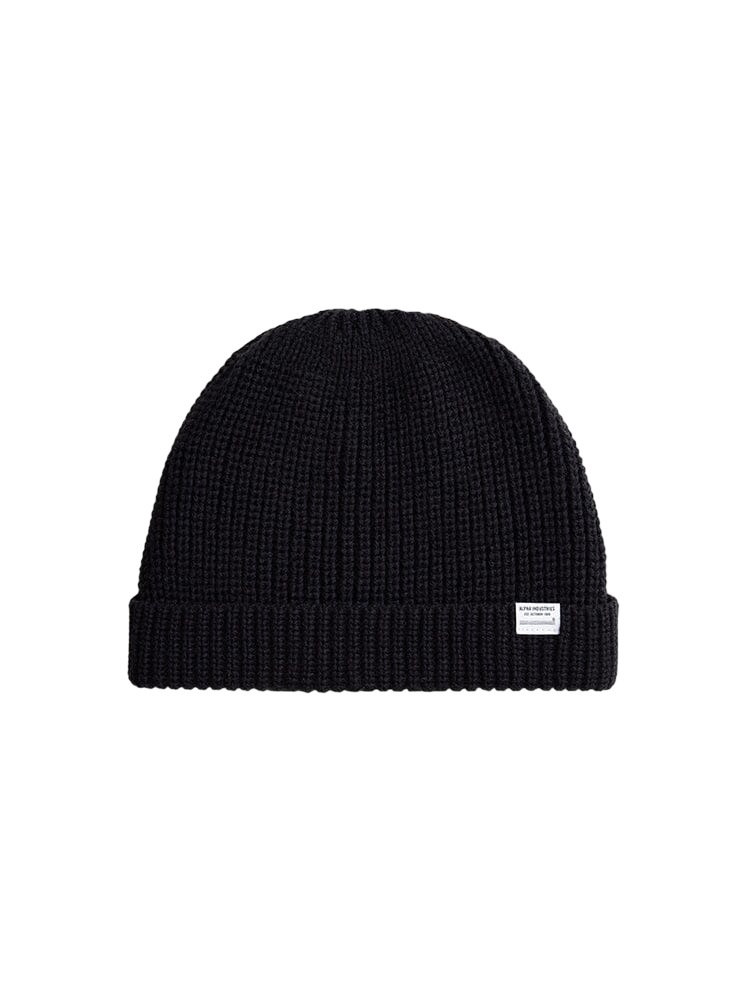 Шапка унисекс Alpha Industries Essential Watch Cap black, one size