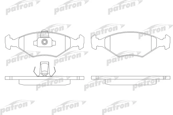 

Тормозные колодки PATRON дисковые PBP896