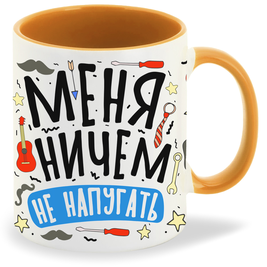 фото Кружка coolpodarok прикол семья меня ничем не напугать у меня есть внуки