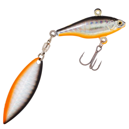

Тейл-спиннер Strike Pro Micro-whacker 43 JG-001B#A70-713, Серебристый;оранжевый, Strike Pro Micro-whacker 43 JG-001B#A70-713