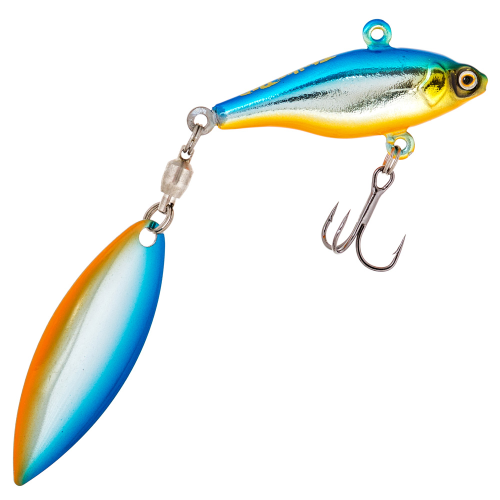 

Тейл-спиннер Strike Pro Micro-whacker 43 JG-001B#626E, Голубой;оранжевый, Strike Pro Micro-whacker 43 JG-001B#626E