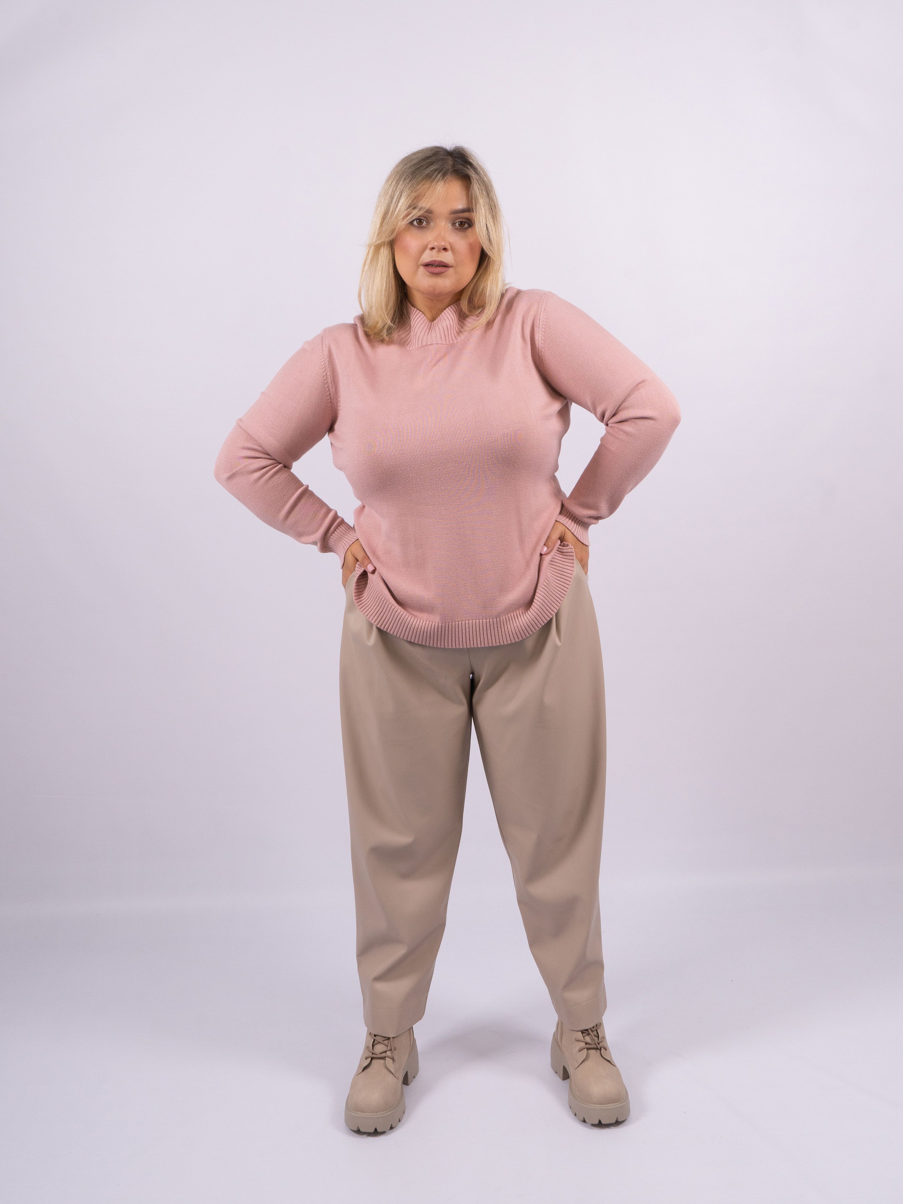 

Брюки женские 365 clothes 60190.00 бежевые 54 RU, Бежевый, 60190.00