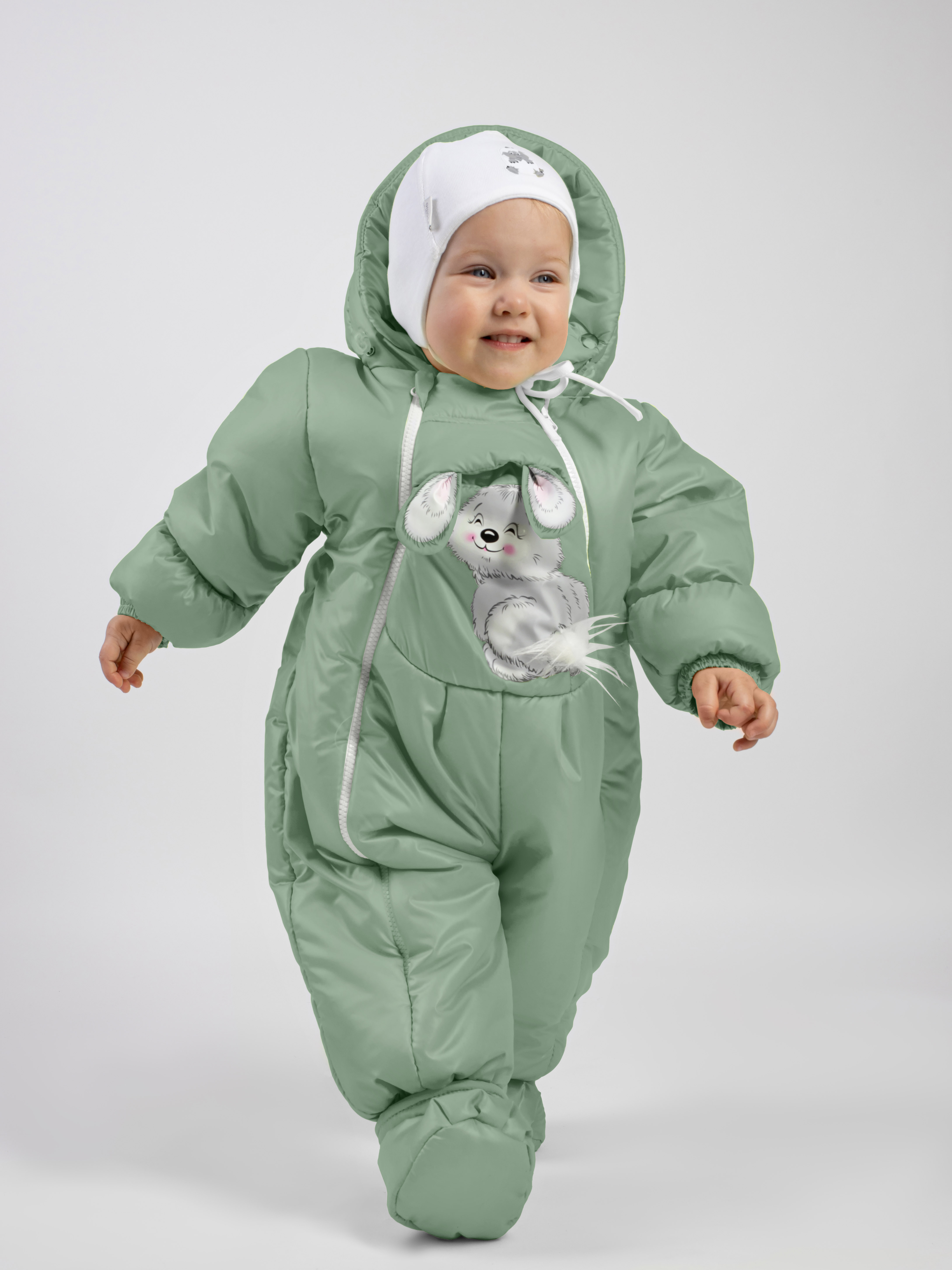 

Комбинезон детский Malek-Baby 147шм, мята, 62, Зеленый, 147шм