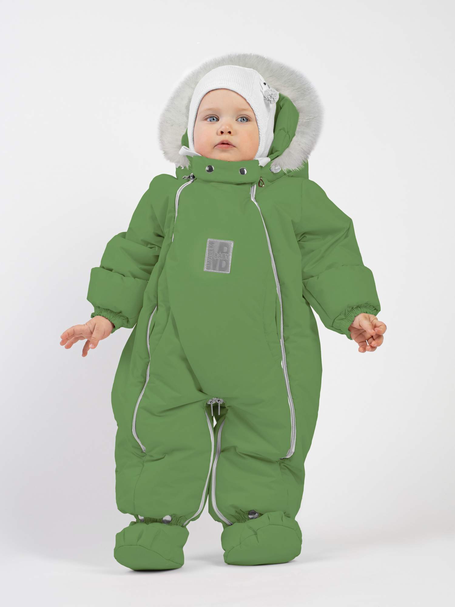 

Комбинезон детский Malek-Baby 163ШМ/2, Темно-салатовый, 68, Зеленый, 163ШМ/2