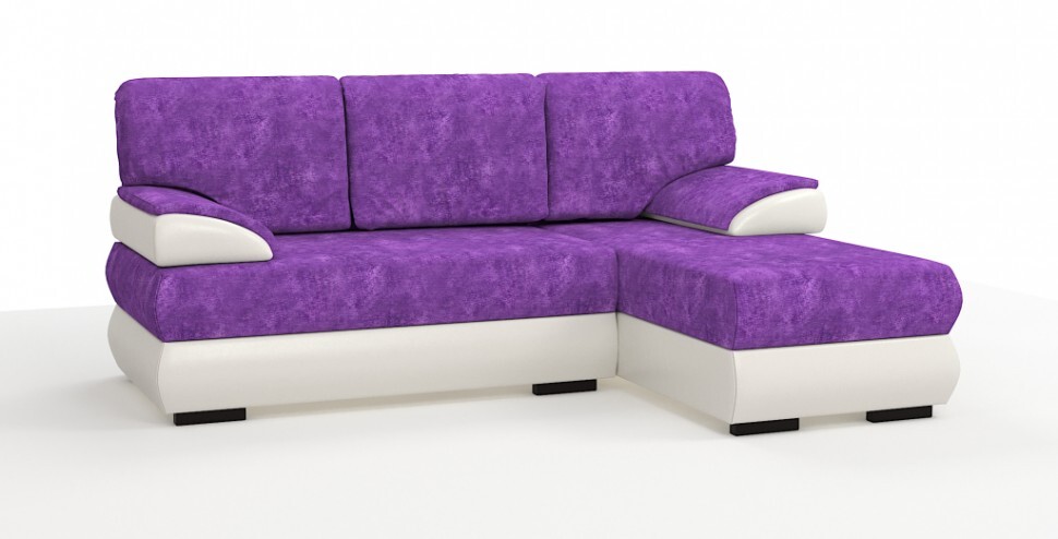 фото Диван диваны и кровати фиджи-у фиолетовый;белый