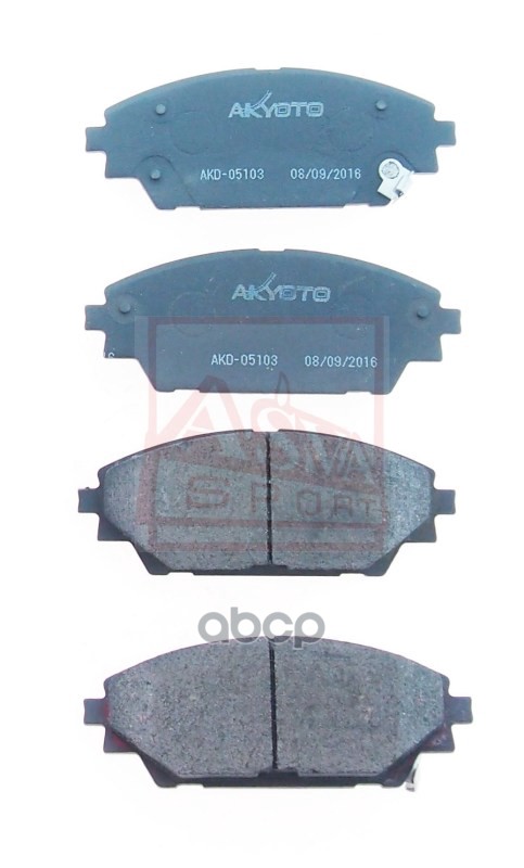 

Тормозные колодки Akyoto дисковые передние AKD-05103