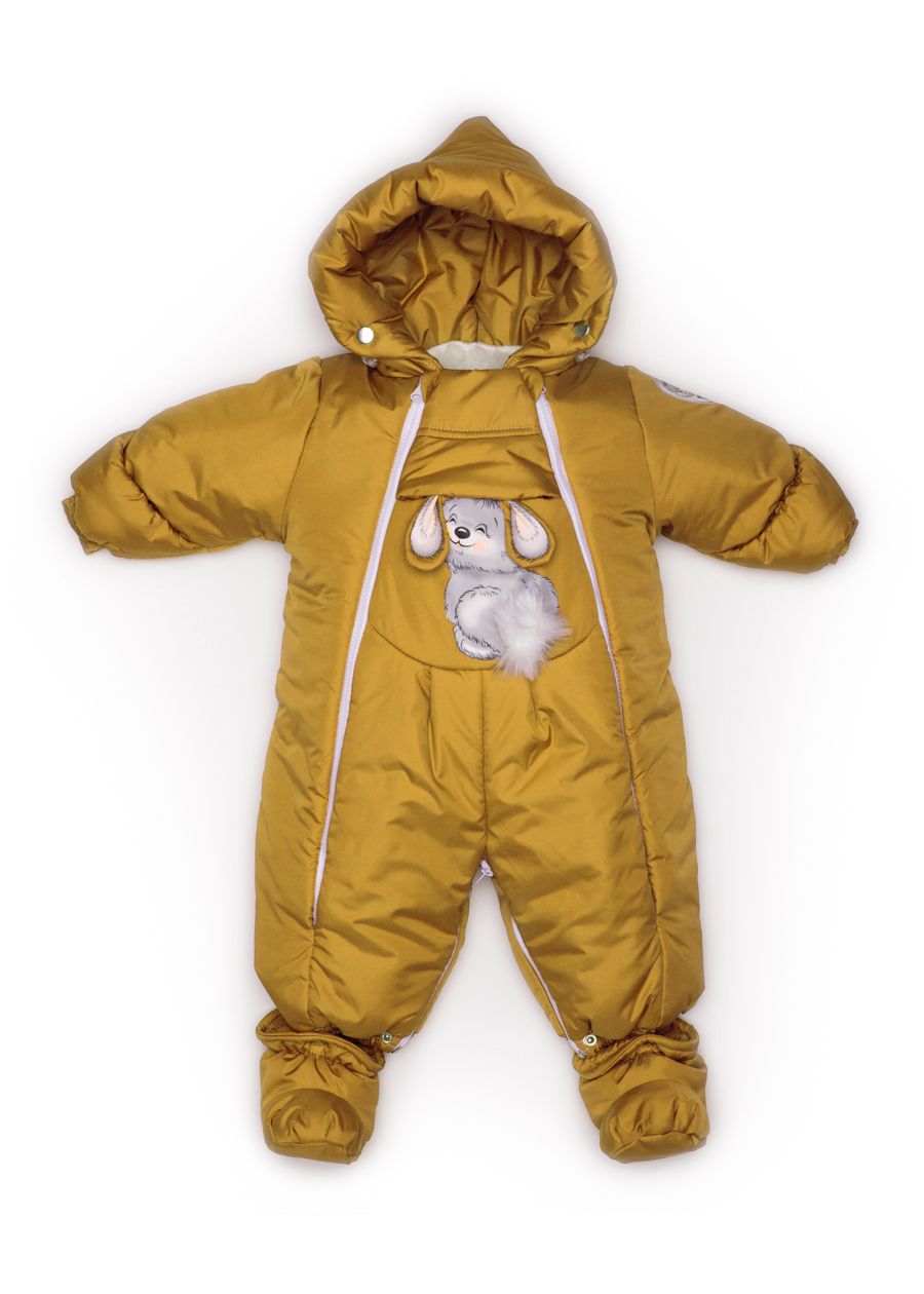 

Комбинезон детский Malek-Baby 147шм, горчичный, 68, Коричневый, 147шм