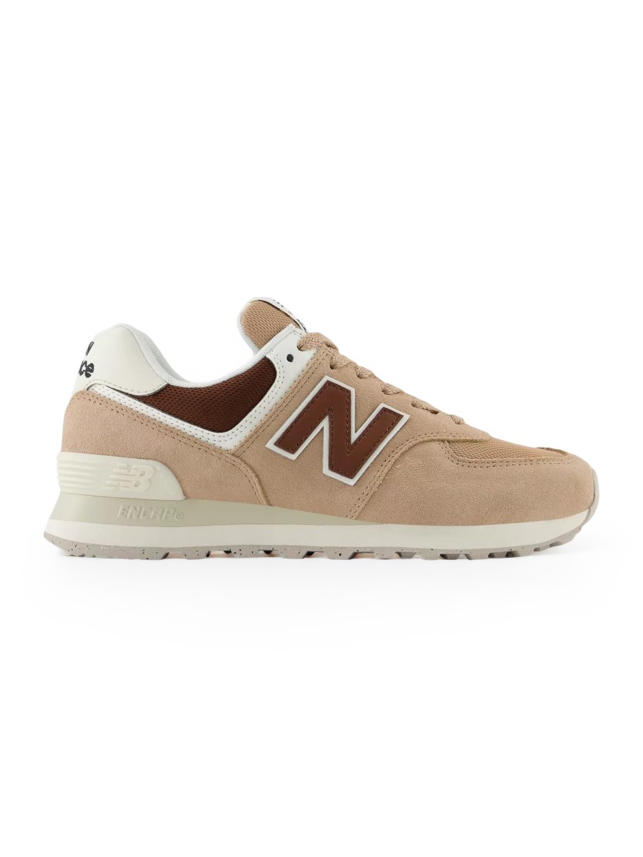 

Кроссовки женские New Balance 574 коричневые 5.5 US, Коричневый, 574