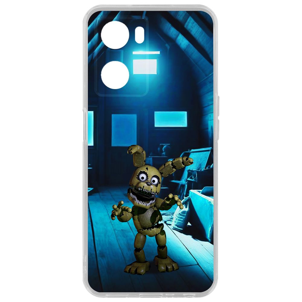 

Чехол-накладка Krutoff Clear Case ФНАФ - Плюштрап для Oppo A57s, Прозрачный