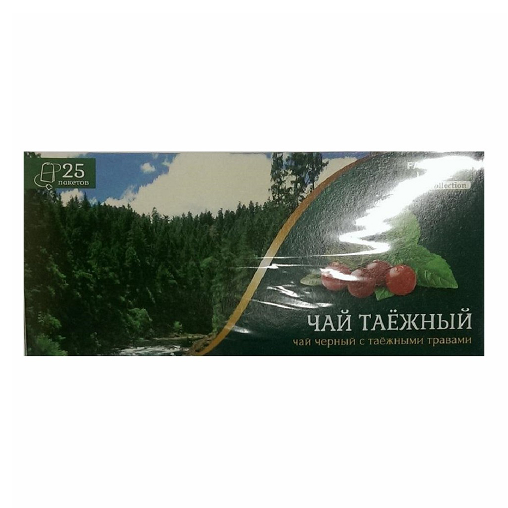 

Чай черный Herbal collection Таежный 1,8 г х 25 шт