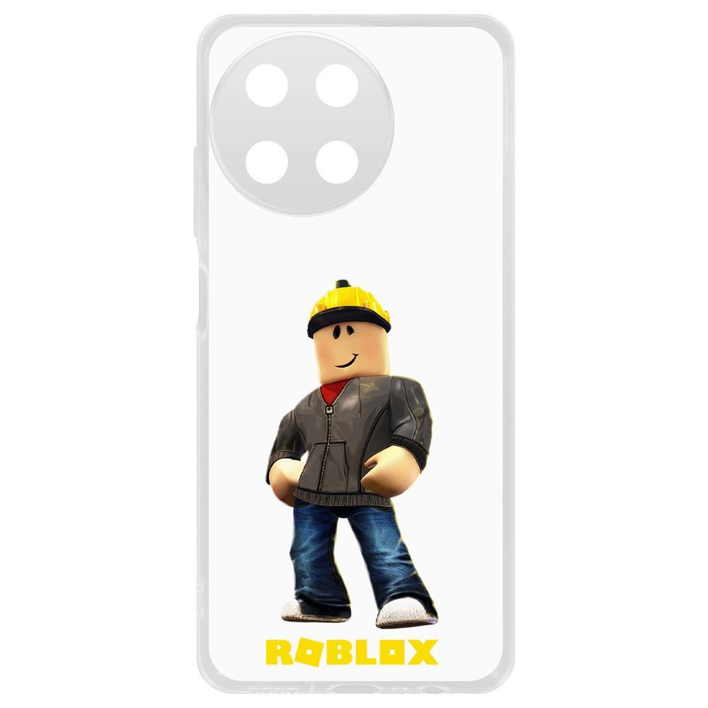 

Чехол-накладка Krutoff Clear Case Roblox-Строитель для Realme 11 4G, Прозрачный