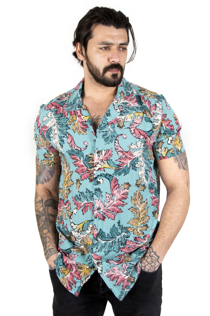 

Рубашка мужская DeepSEA PACEK2201880 бежевая M (товары доставляются из-за рубежа), PACEK2201880