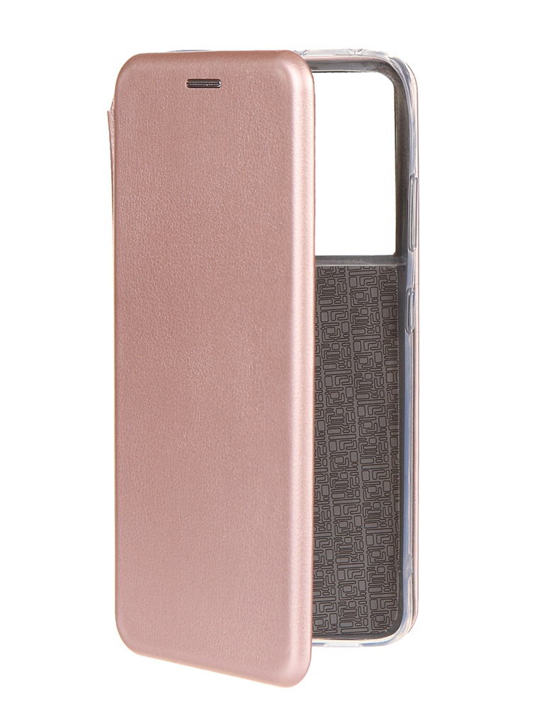 фото Чехол wellmade для samsung galaxy s21 ultra book case rose gold wm-0063-rg