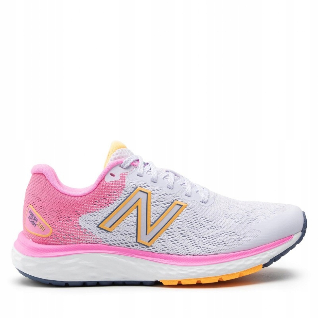 

Спортивные кроссовки женские New Balance Fresh Foam 680v7 W680CE7 белые 39 EU, Белый, W680CE7