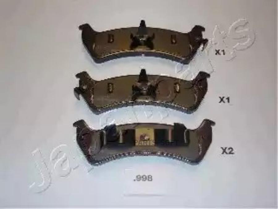 

Тормозные колодки Japanparts PP998AF
