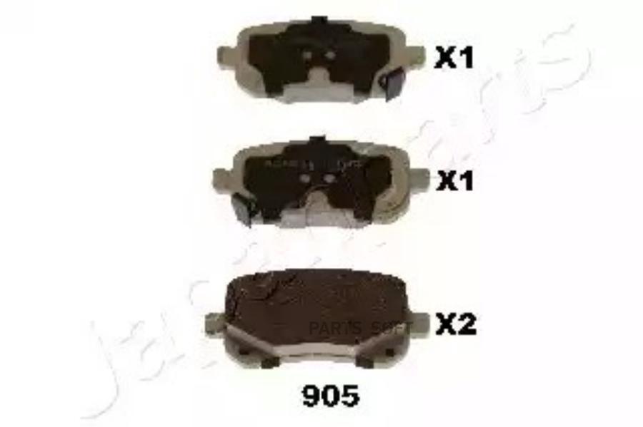 

Тормозные колодки Japanparts PP905AF