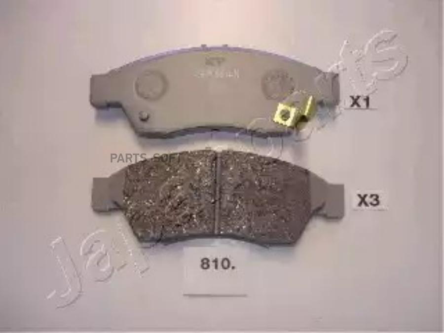 

Тормозные колодки Japanparts PA810AF