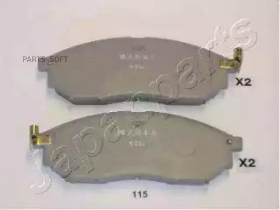 

Тормозные колодки Japanparts PA115AF