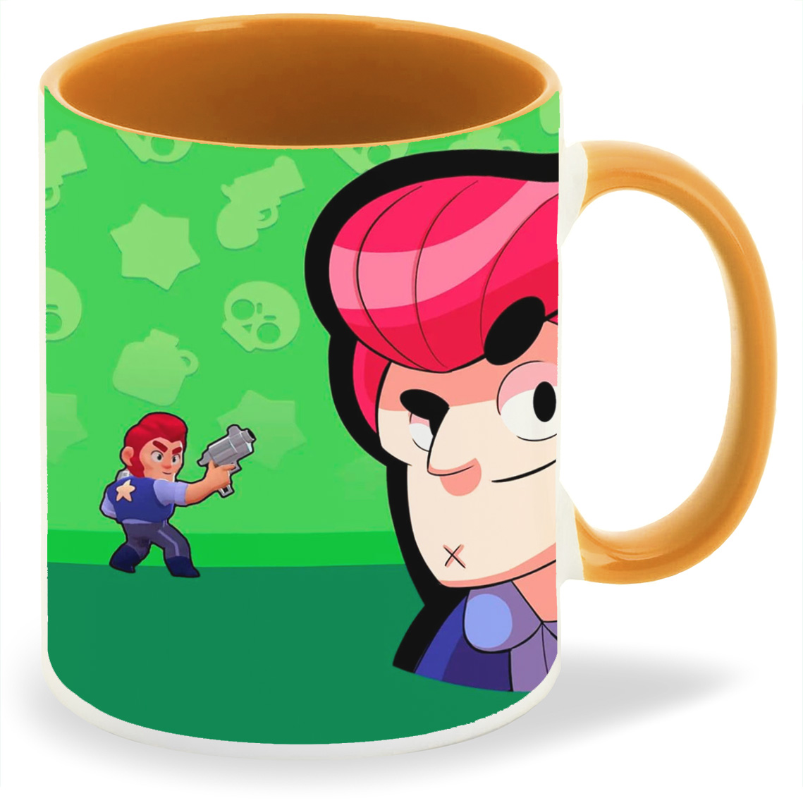 

Кружка CoolPodarok Браво Старс Brawl Stars (зелёный фон), Браво Старс Brawl Stars (зелёный фон)