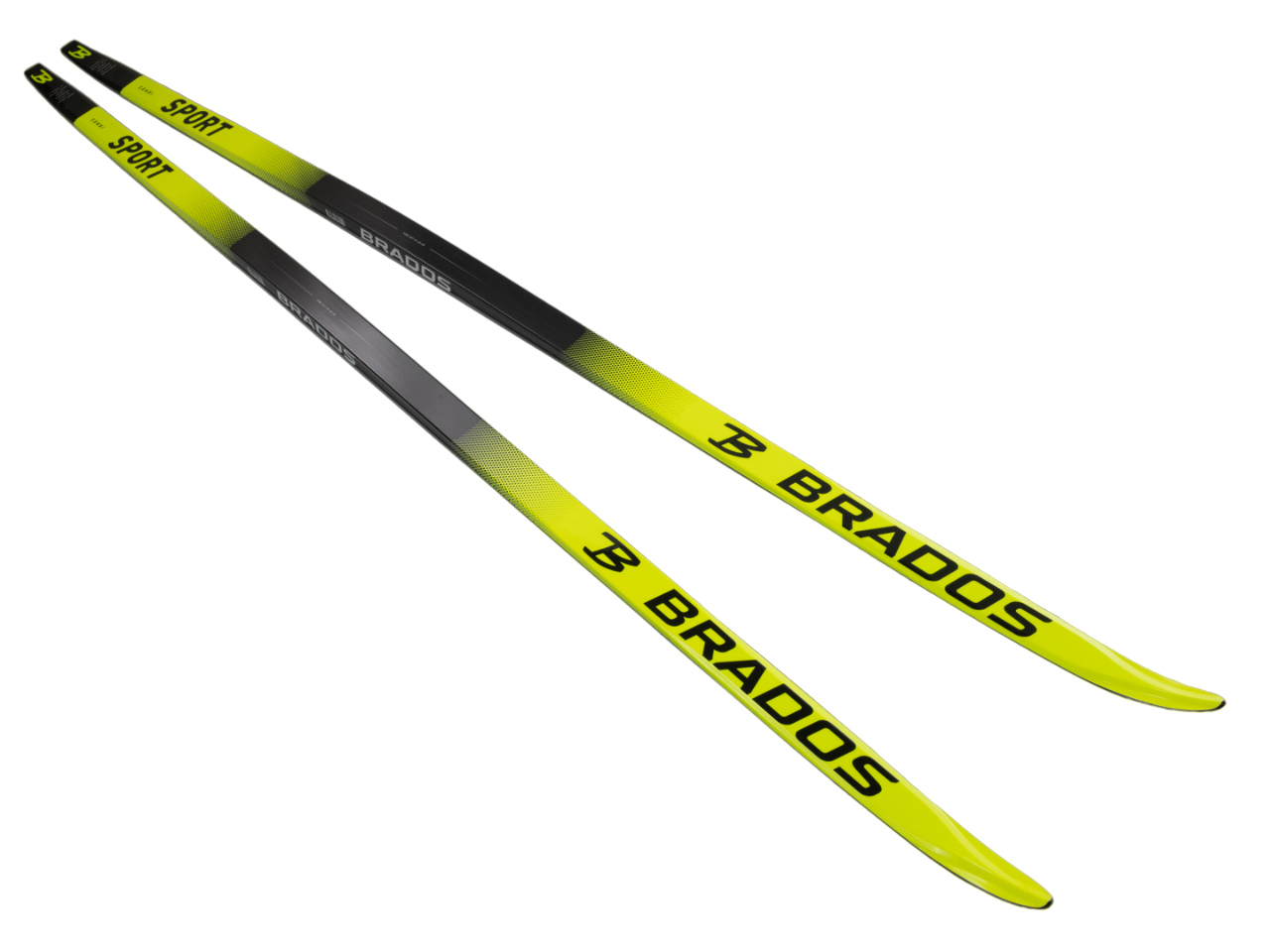 Лыжи беговые для взрослых и подростков STC Brados LS Sport Yellow 200 см