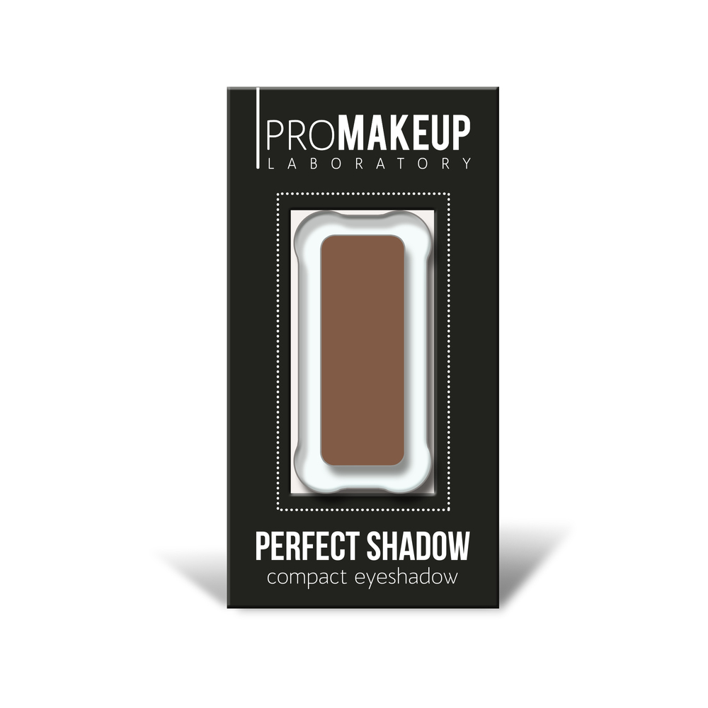 фото Тени для век promakeup "perfect shadow" 15 красно-коричневый / матовый promakeup laboratory
