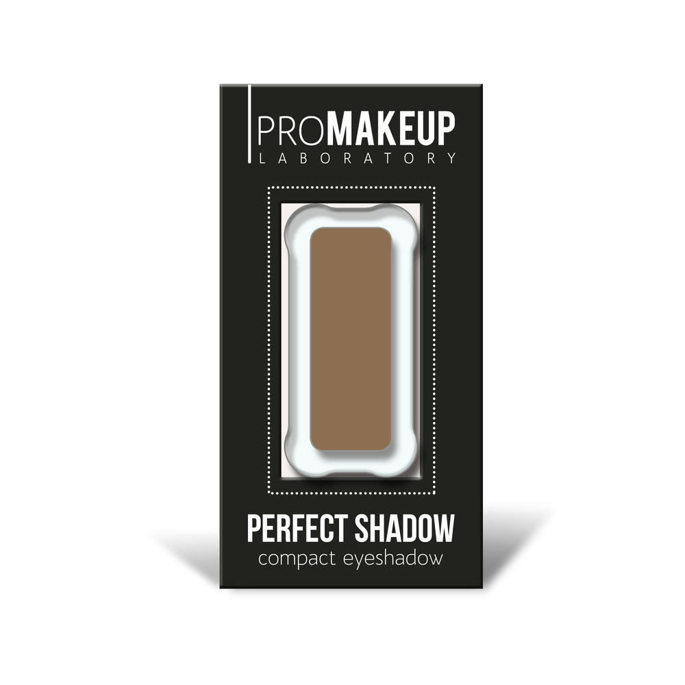 фото Тени для век promakeup "perfect shadow" 11 бежево-коричневый / матовый promakeup laboratory