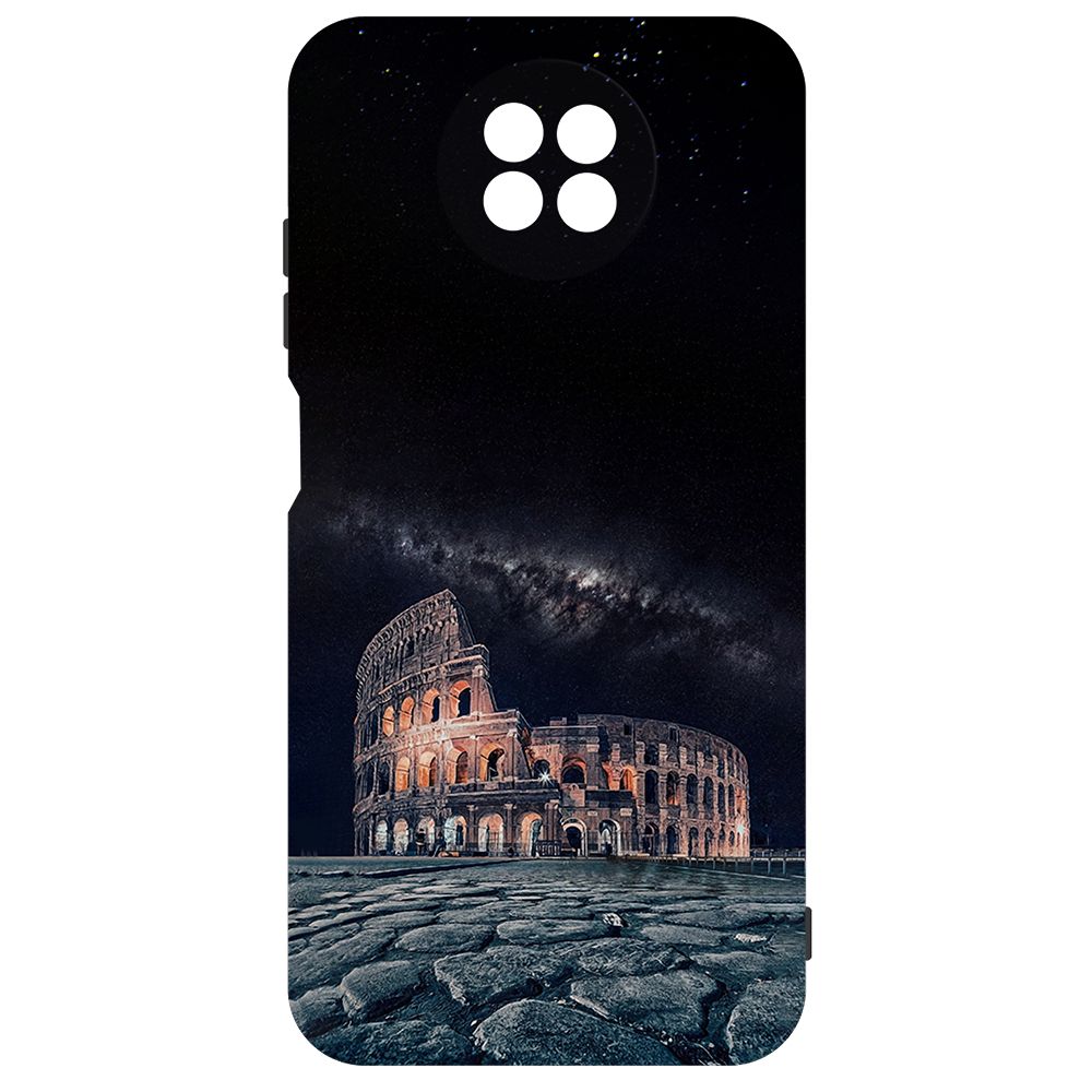 

Чехол-накладка Krutoff Soft Case Италия, Колизей для Xiaomi Redmi Note 9T черный