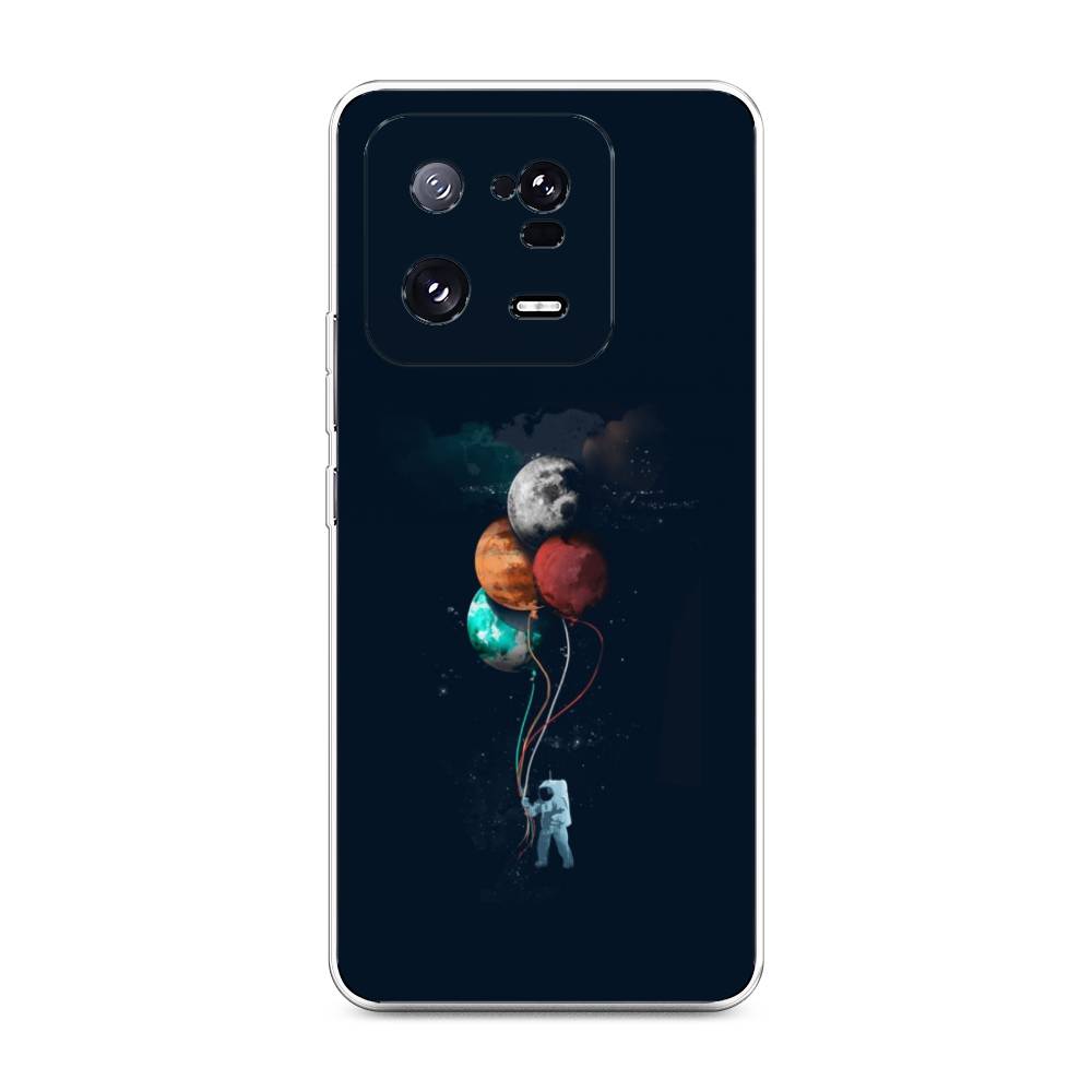 

Чехол на Xiaomi 13 Pro 5G "Космонавт с шариками", Разноцветный, 317350-4
