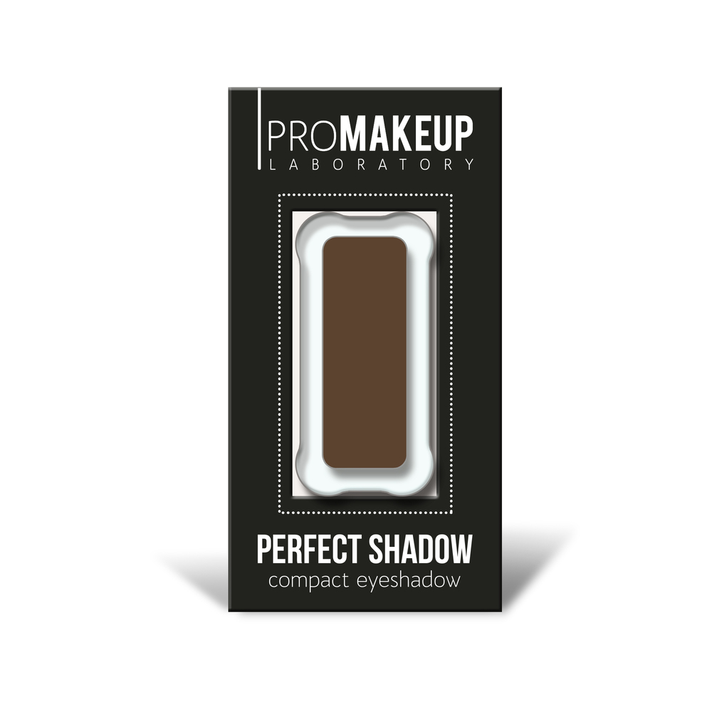 фото Тени для век promakeup "perfect shadow" 04 кофейный / матовый promakeup laboratory