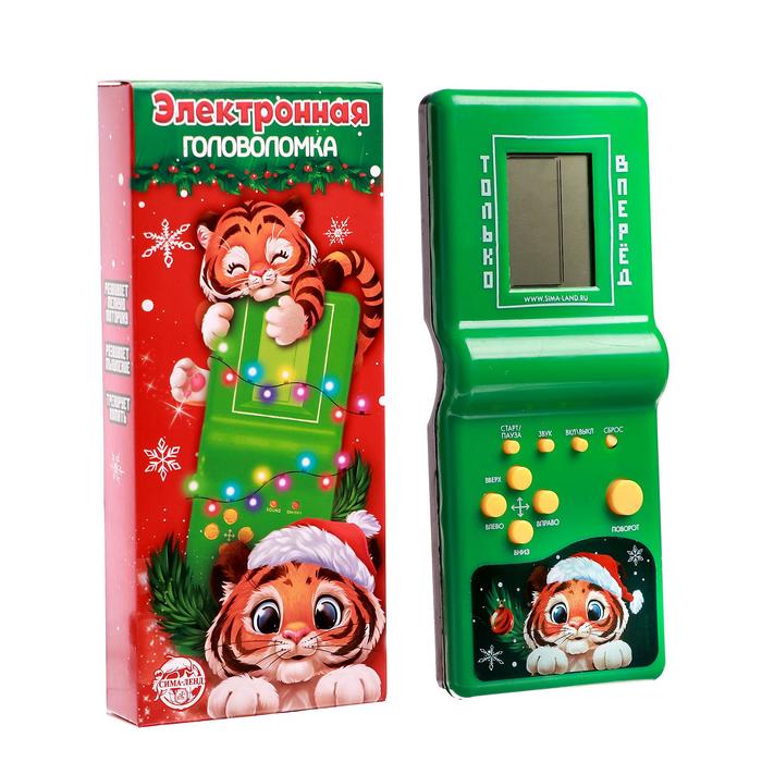 

Игрушка электронная Funny toys Тигренок 13 игр, в коробке, "Тигренок" 13 игр, в коробке