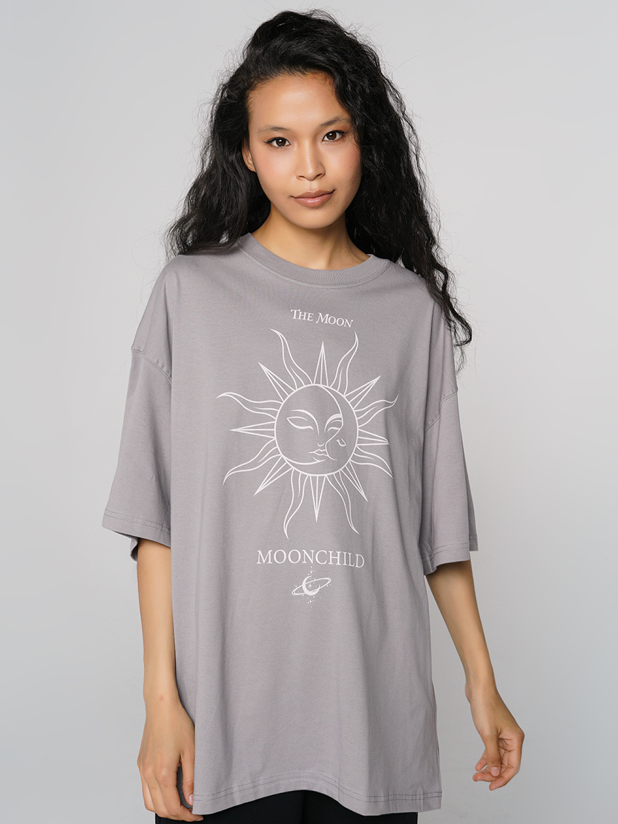 

Футболка женская ТВОЕ 84285 серая M/L, 84285