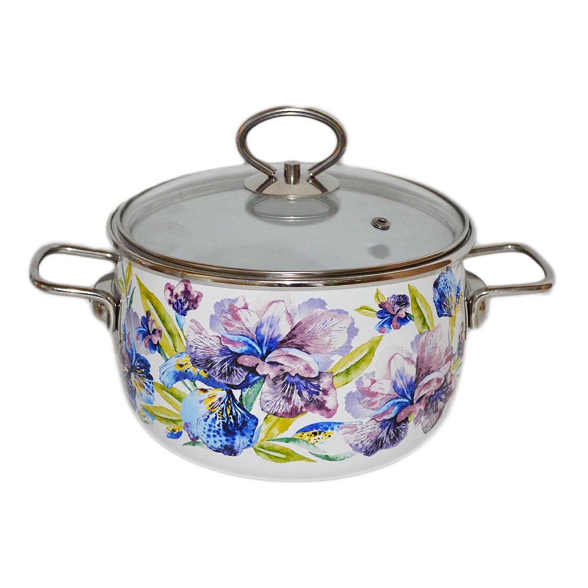 

Кастрюля Vitross Iris с крышкой, 4 л, Белый