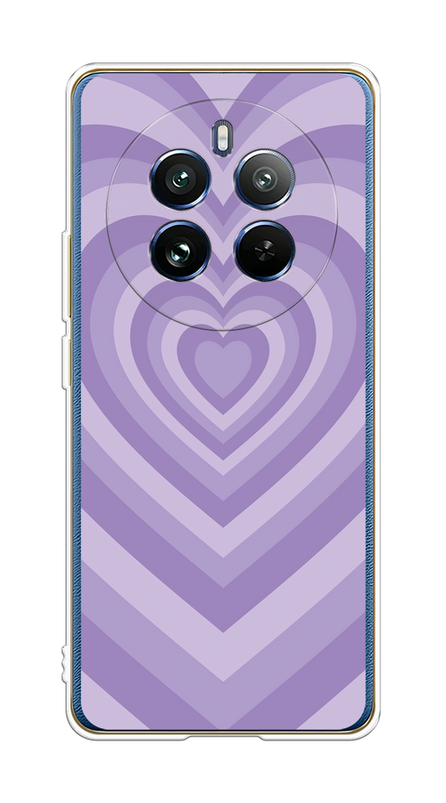 

Чехол на Realme 12 Pro/Realme 12 Pro Plus "Violet heart latte", Фиолетовый, 2516250-1