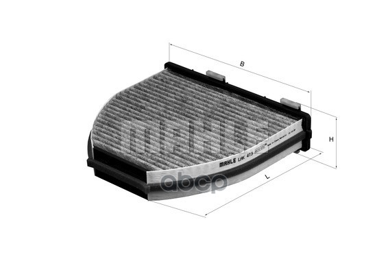 

Фильтр салонный, угольный KNECHT/MAHLE LAK 413