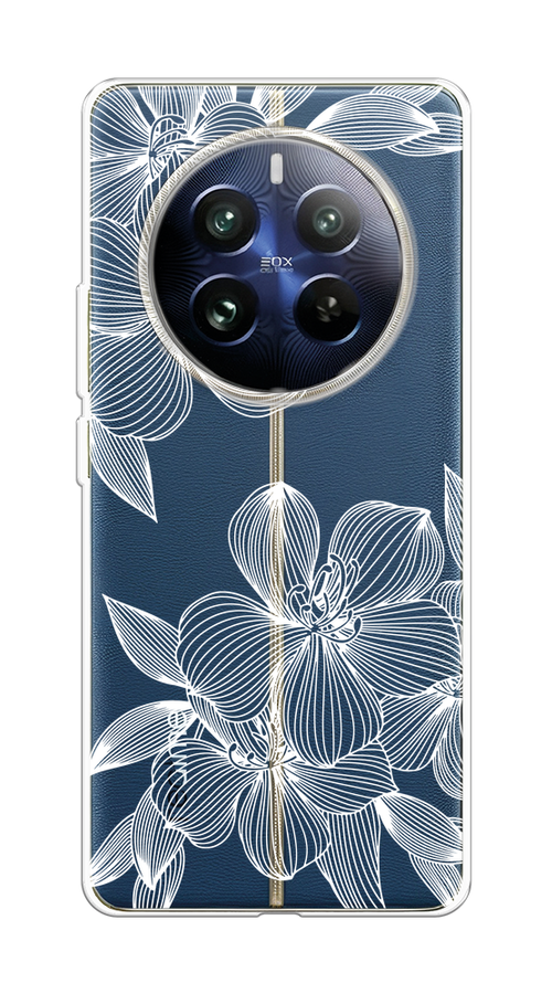 

Чехол на Realme 12 Pro "Крокус", Белый;прозрачный, 2516150-1