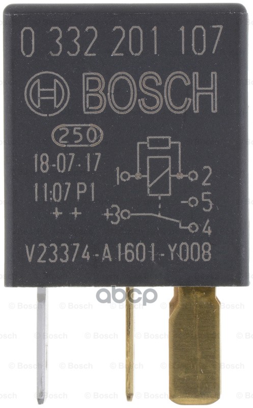 

BOSCH 0332201107 МИКРО-РЕЛЕ 12В 30/10А