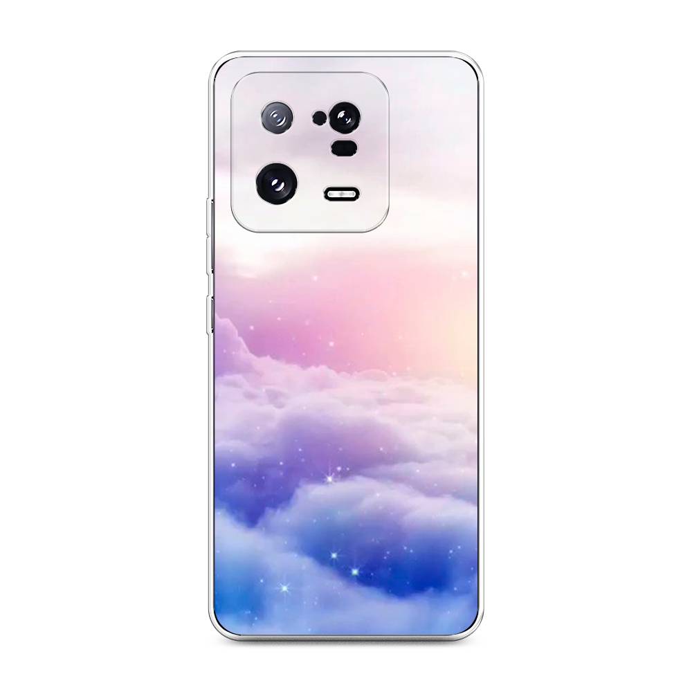 

Чехол на Xiaomi 13 Pro 5G "Небеса", Голубой;белый;розовый, 317350-2