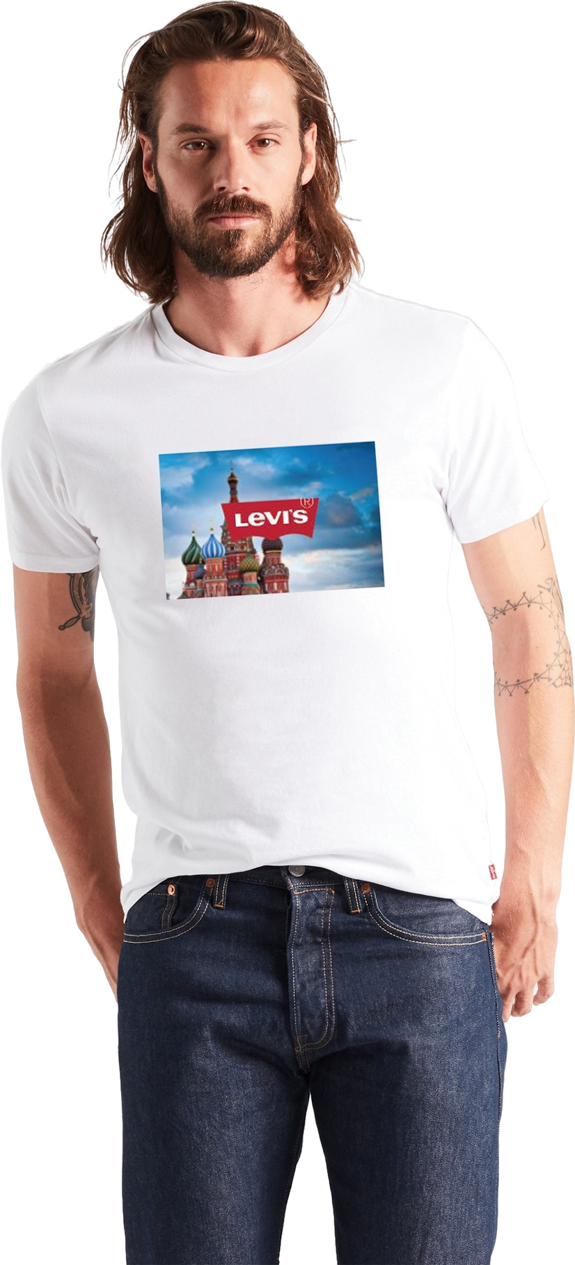 

Футболка мужская LEVIS Men The Perfect Tee белая XS, Белый, Men The Perfect Tee