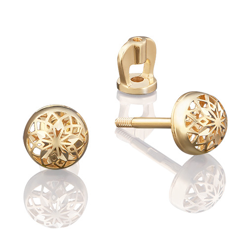 

Серьги из золота PLATINA jewelry 02-3851-00, 02-3851-00