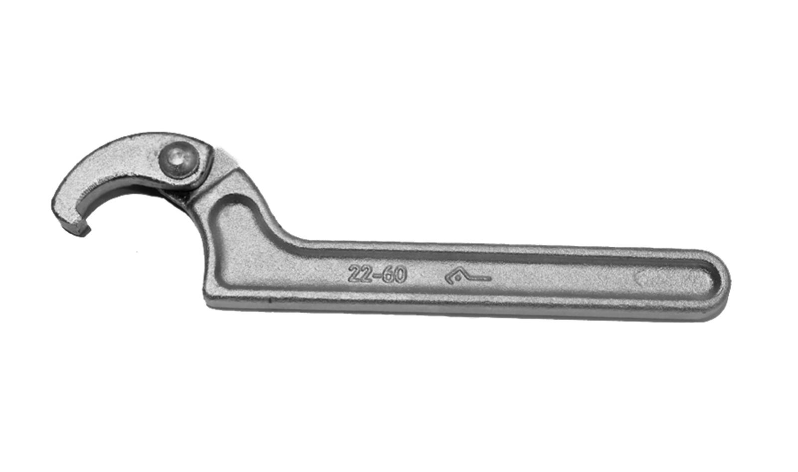 Ключ круглых шлицевых гаек 22х60мм шарнирный КЗСМИ 12530 шарнирный ключ для круглых шлицевых гаек top tools