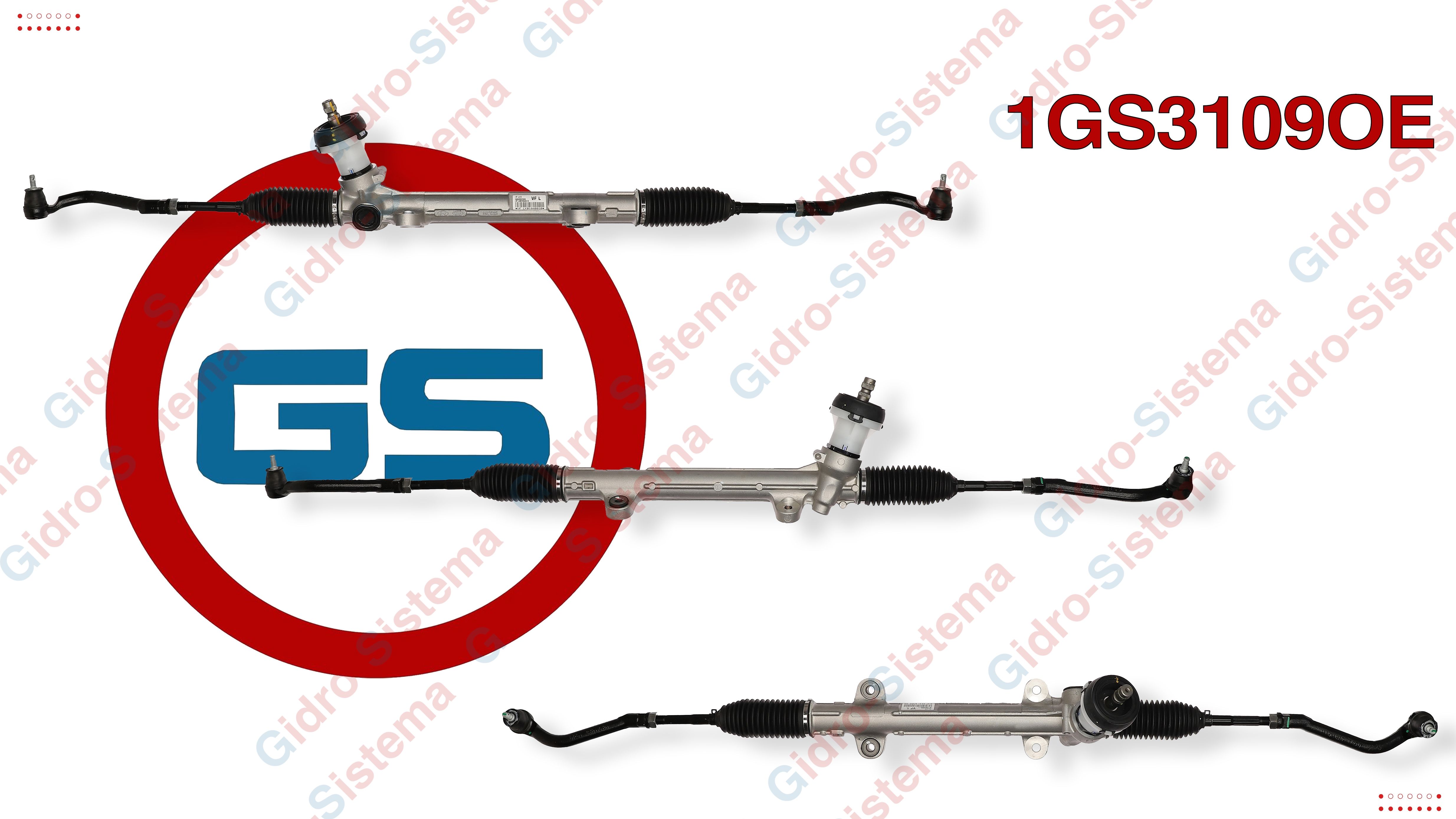 

Рулевая рейка GS Hyundai i40 2011- (1GS3109OE), 565003Z000, 565003Z100, HY116, HY116R, M5051, M50511RB, M50512RB, M3816N