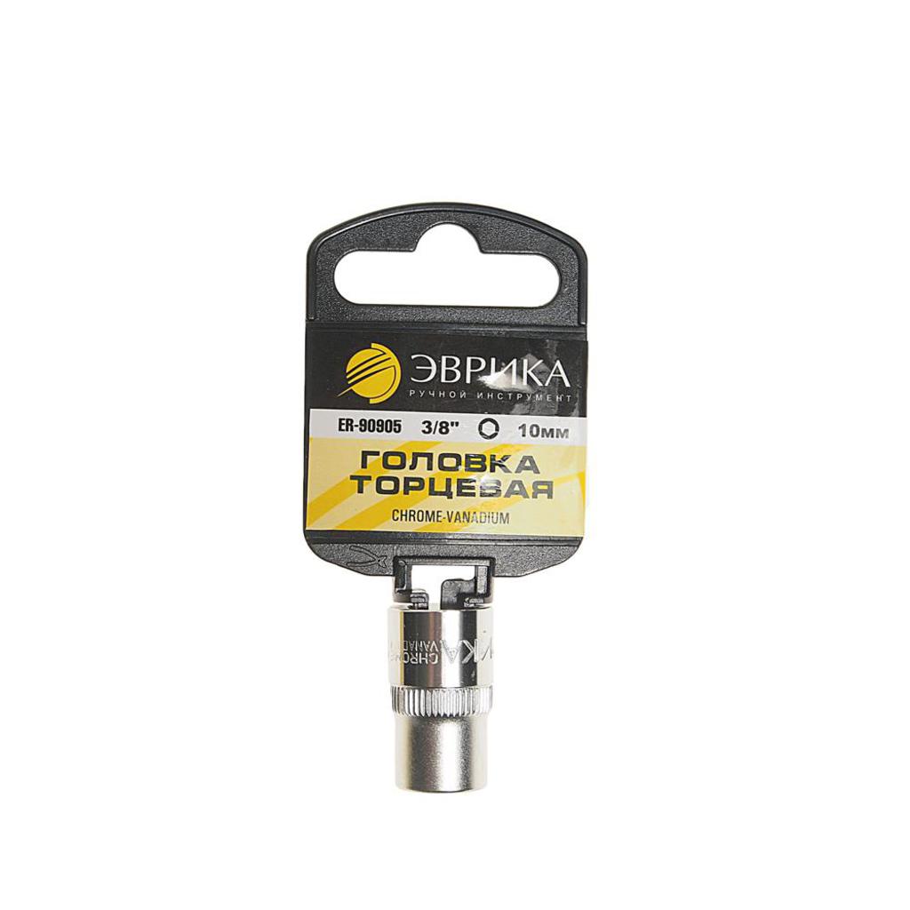 

Головка торцевая 3/8" 10мм с держателем ЭВРИКА ER-90905H