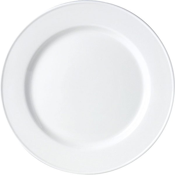 фото Блюдо круглое подстановочное «симплисити вайт», 30 см, белый, фарфор, 11010226, steelite