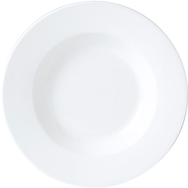 фото Блюдо круглое глубокое «симплисити вайт», 600 мл, 30 см, белый, фарфор, 11010350, steelite