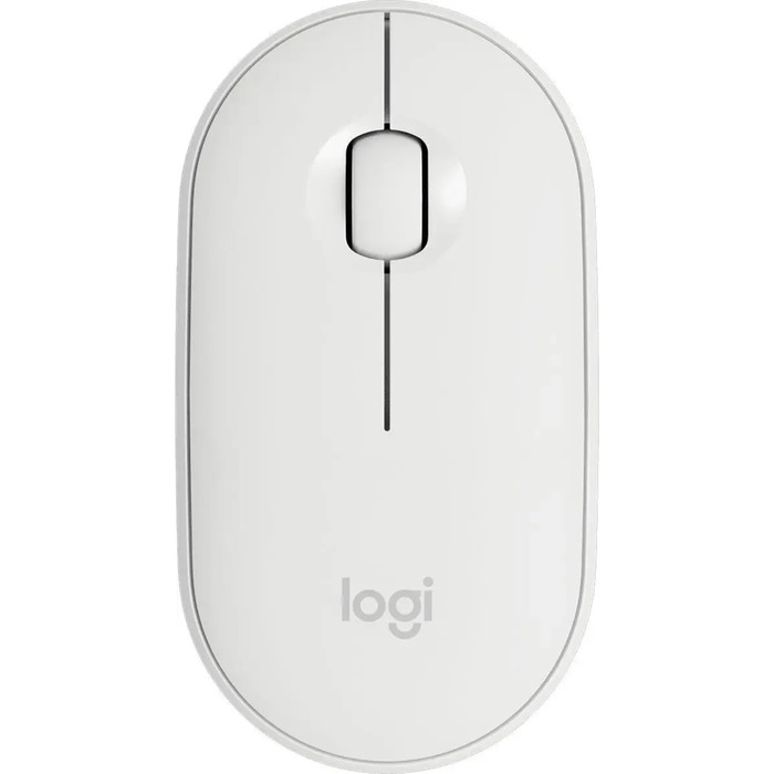 Беспроводная мышь Logitech Pebble M350 белый (10423162)